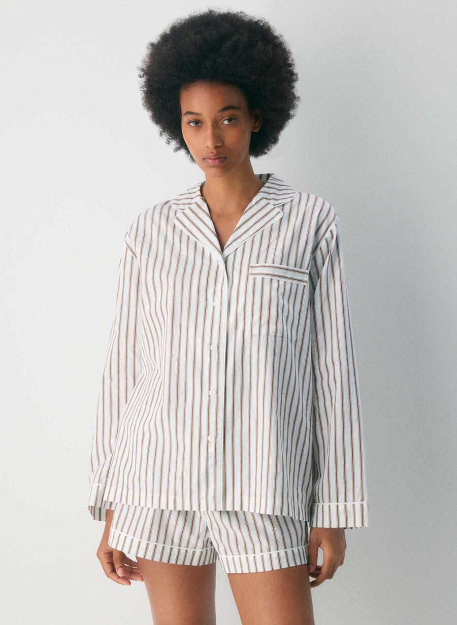 laze poplin pyjamahemd joel stripe b wtch