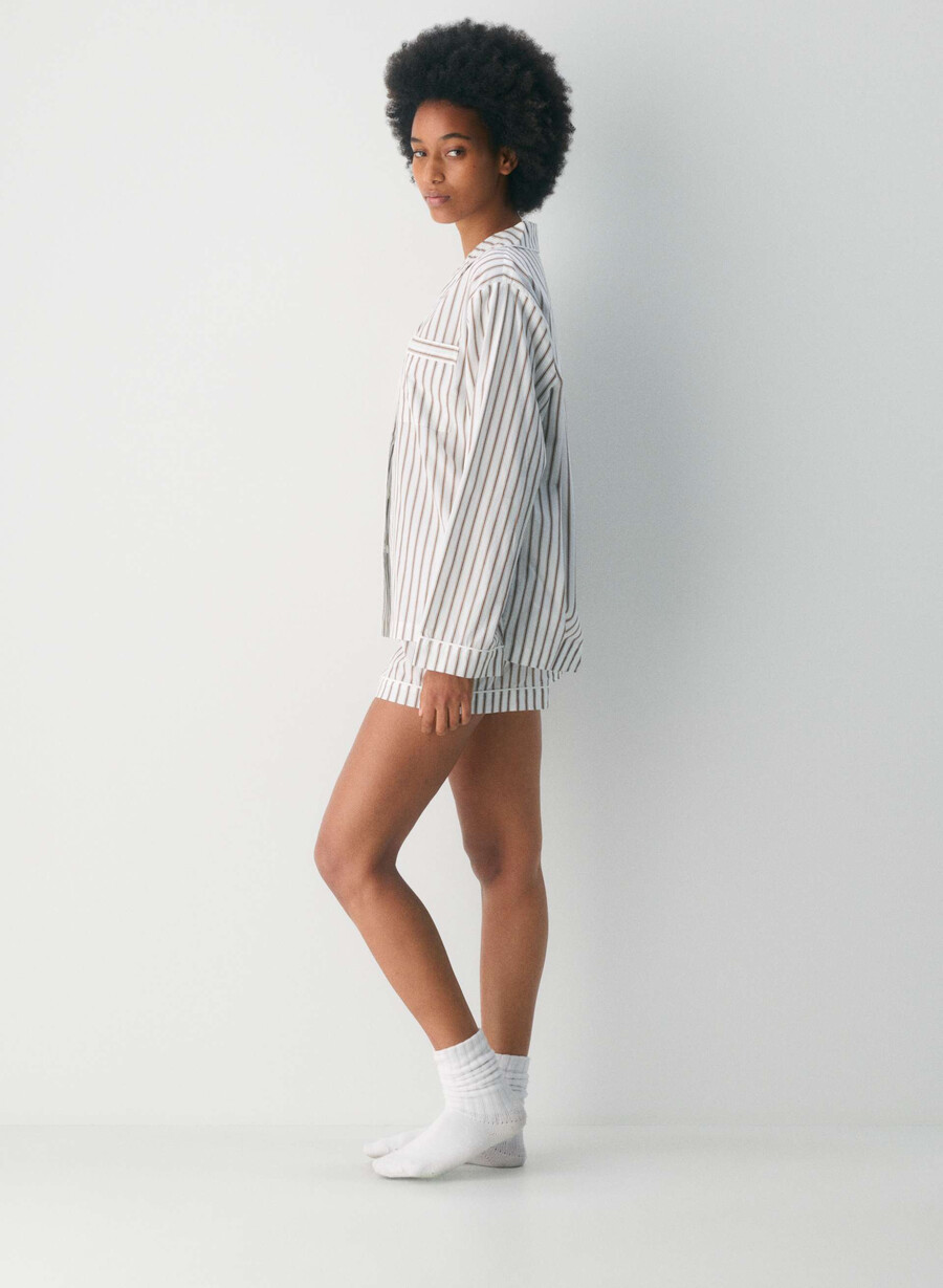 laze poplin pyjamahemd joel stripe b wtch