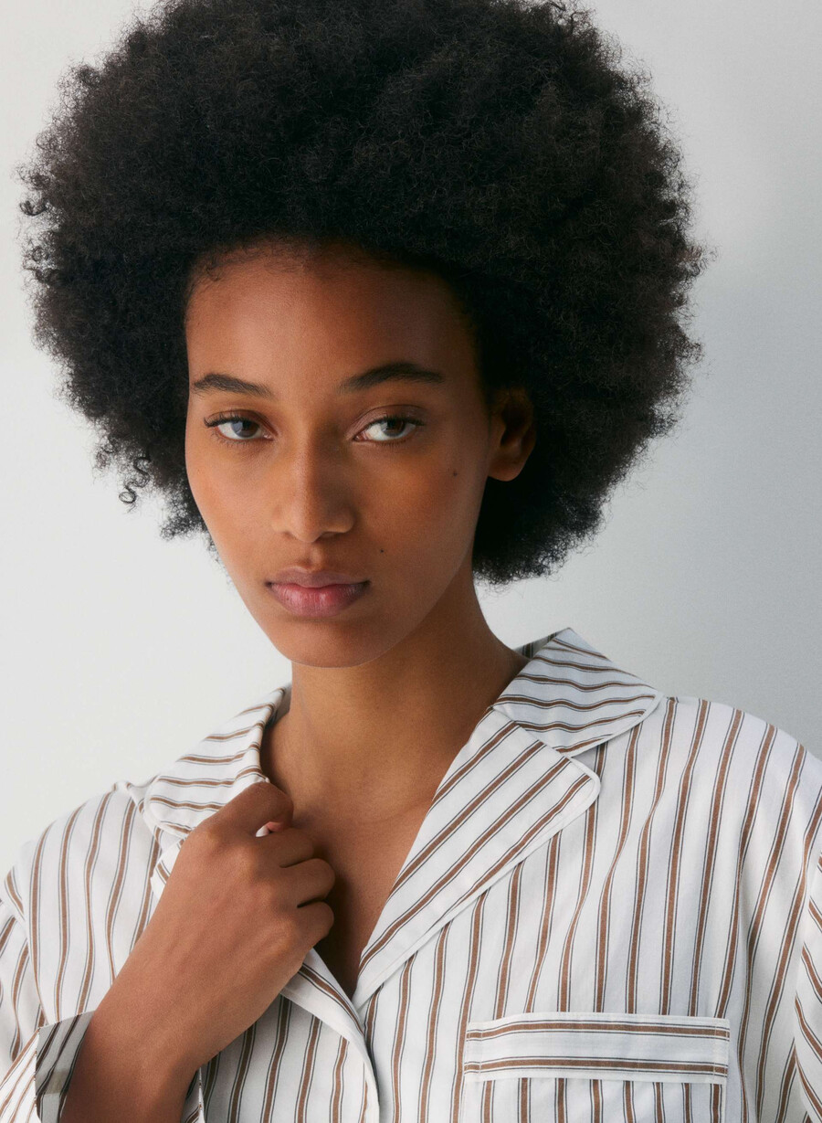 laze poplin pyjamahemd joel stripe b wtch