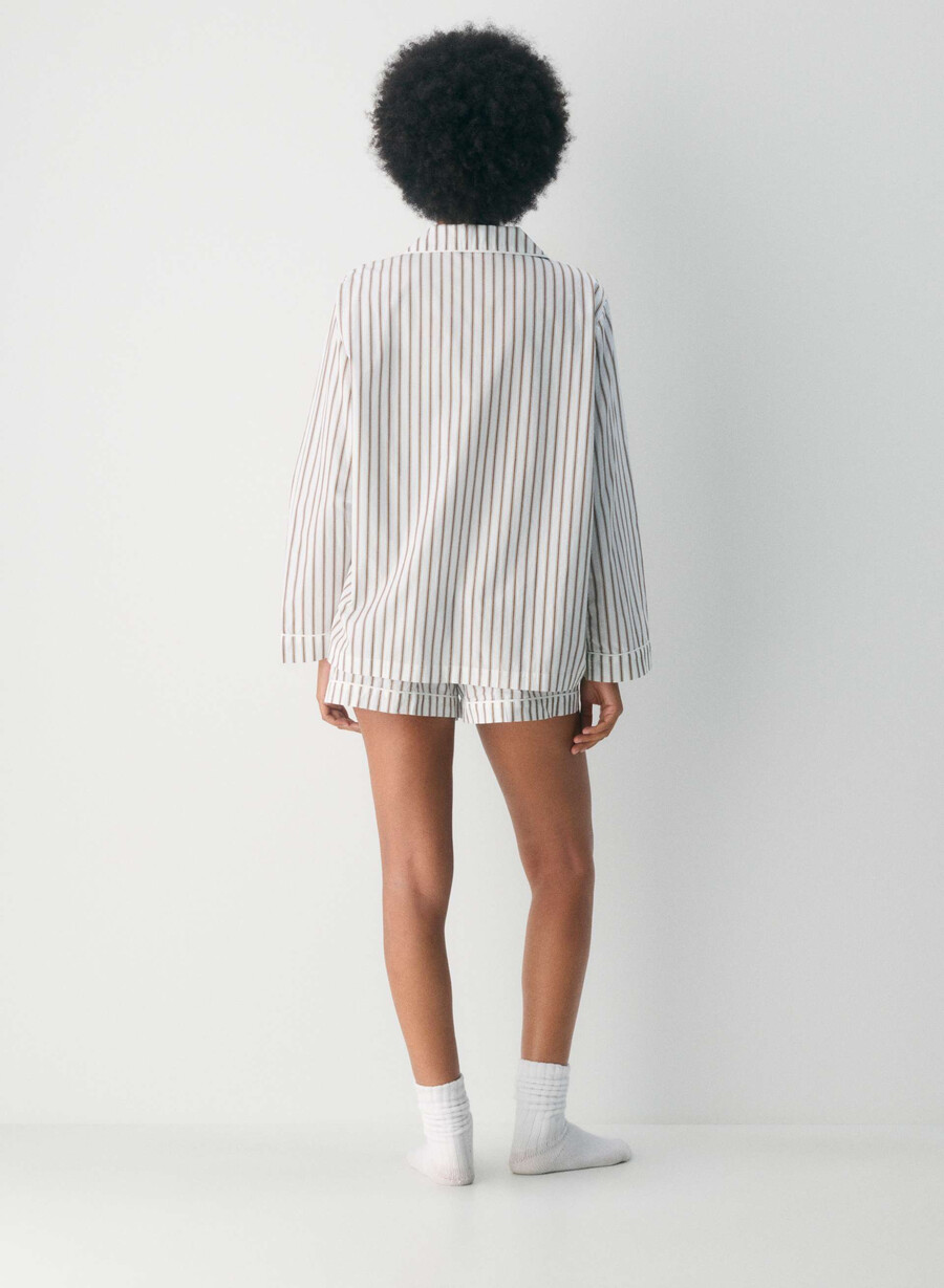 laze poplin pyjamahemd joel stripe b wtch