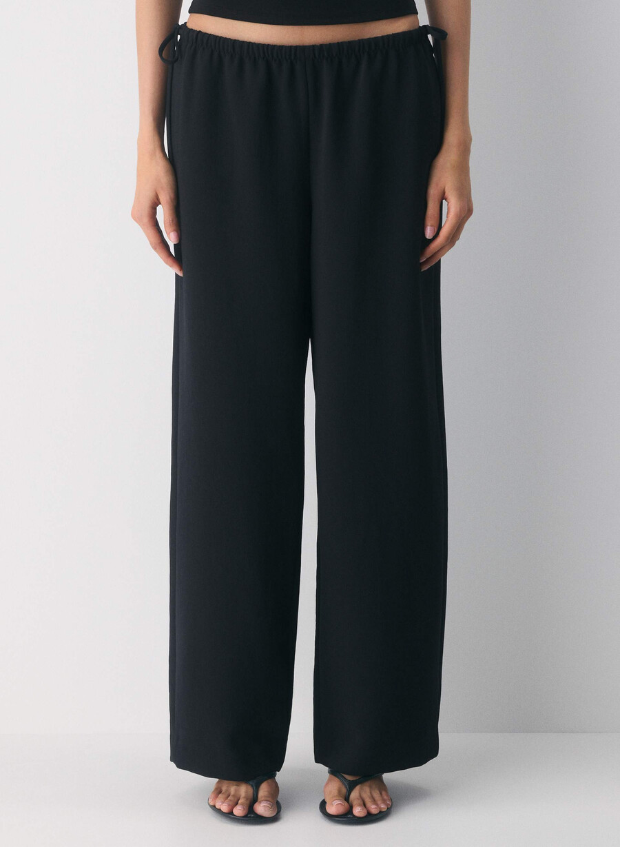 artisan-hose – crepette schwarz