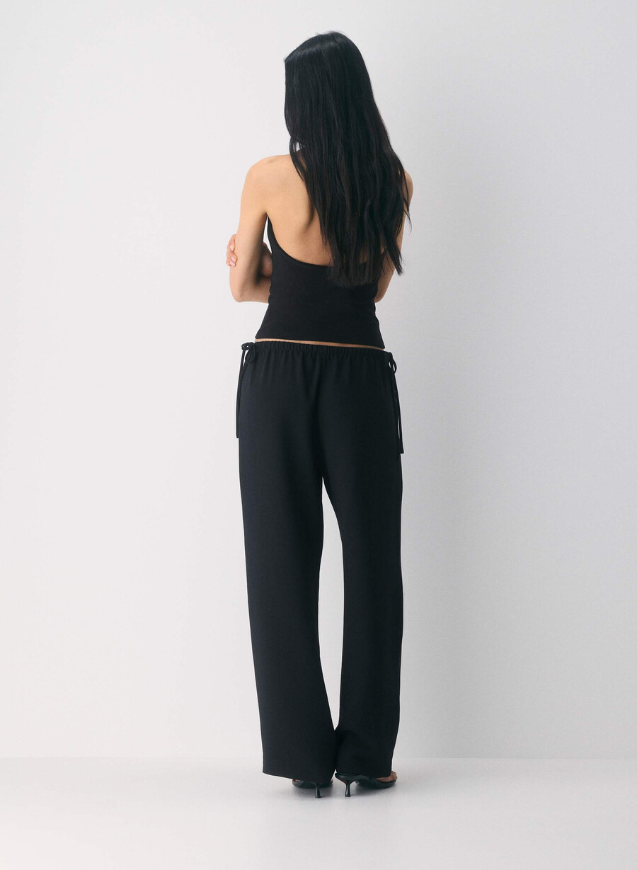 artisan-hose – crepette schwarz