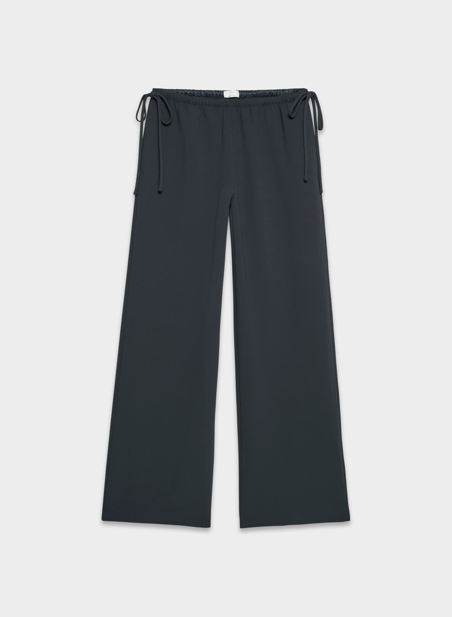 artisan hose - crepette dunkelnacht marineblau