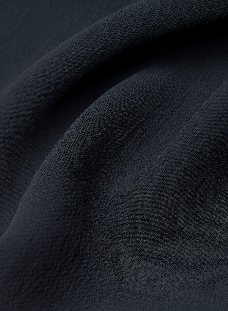 artisan hose - crepette dunkelnacht marineblau