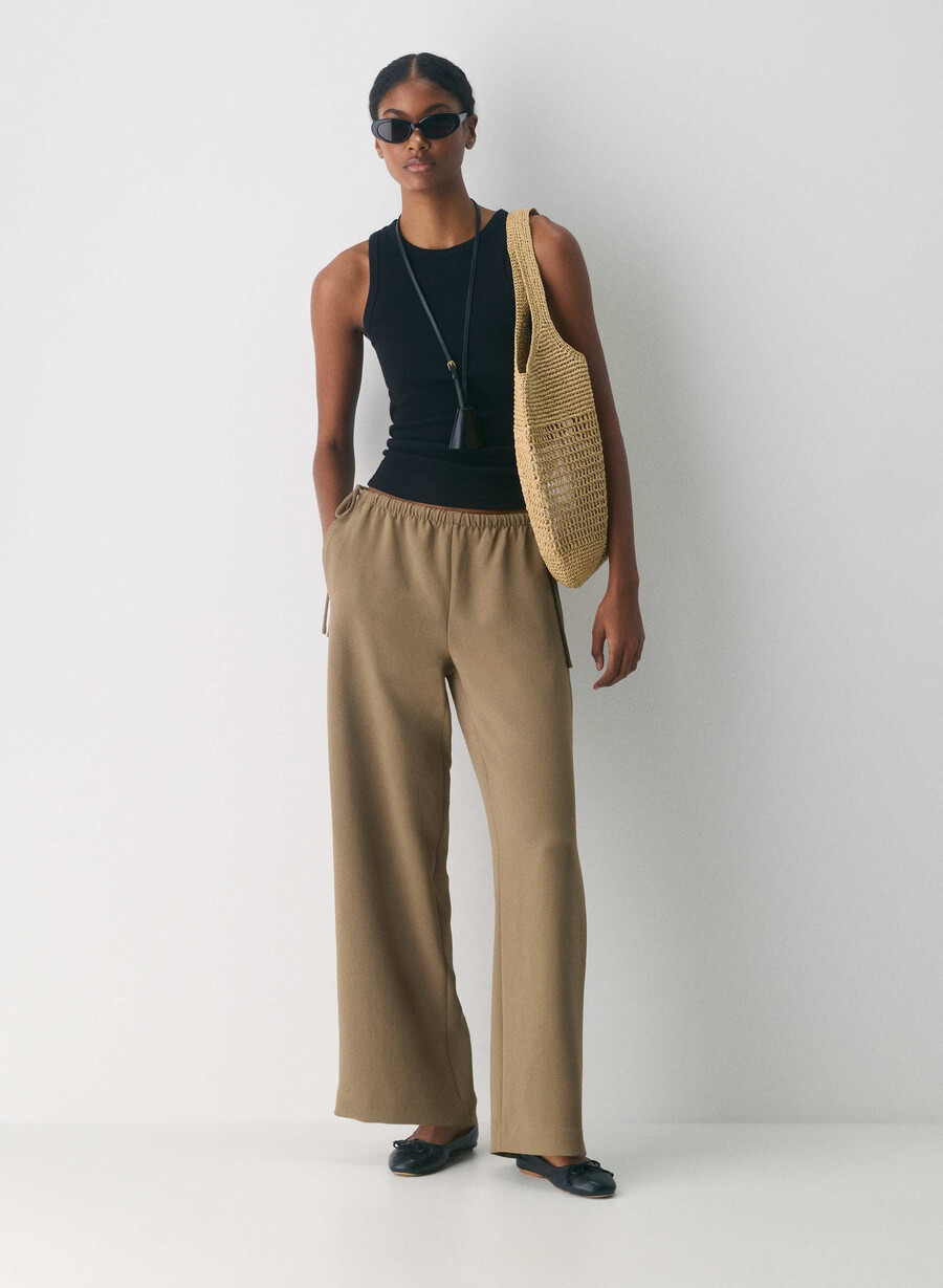 artisan hose – crepette folio braun