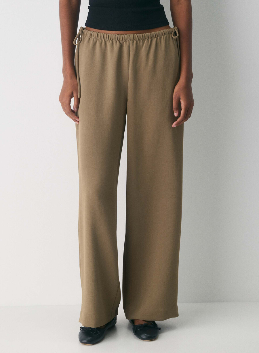 artisan hose – crepette folio braun