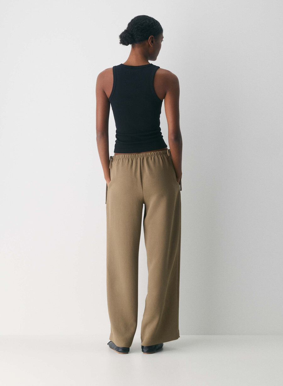 artisan hose – crepette folio braun