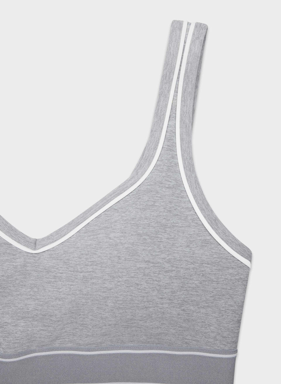 softwhip tiebreak sport-bh heather chromewhite
