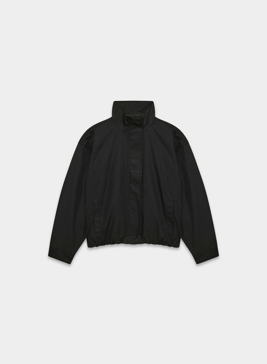 die geneva jacke - city twill schwarz