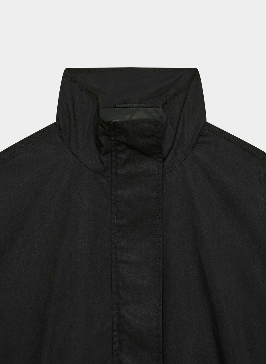 die geneva jacke - city twill schwarz