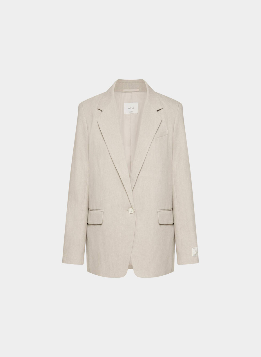 generation blazer - leinen ungefärbt dunkelgrau