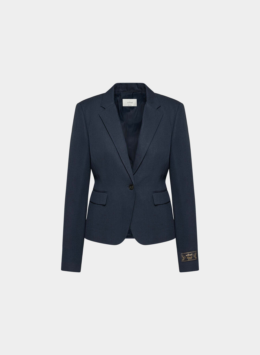 etikette-blazer - leinen admiral