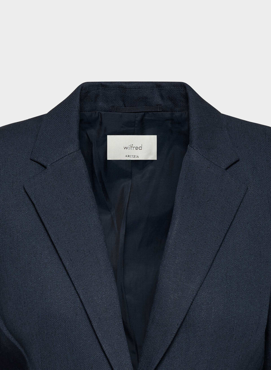 etikette-blazer - leinen admiral