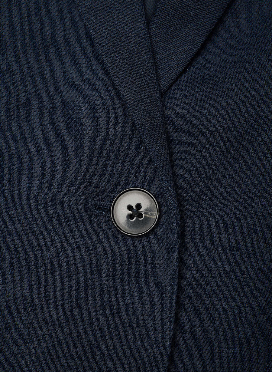 etikette-blazer - leinen admiral