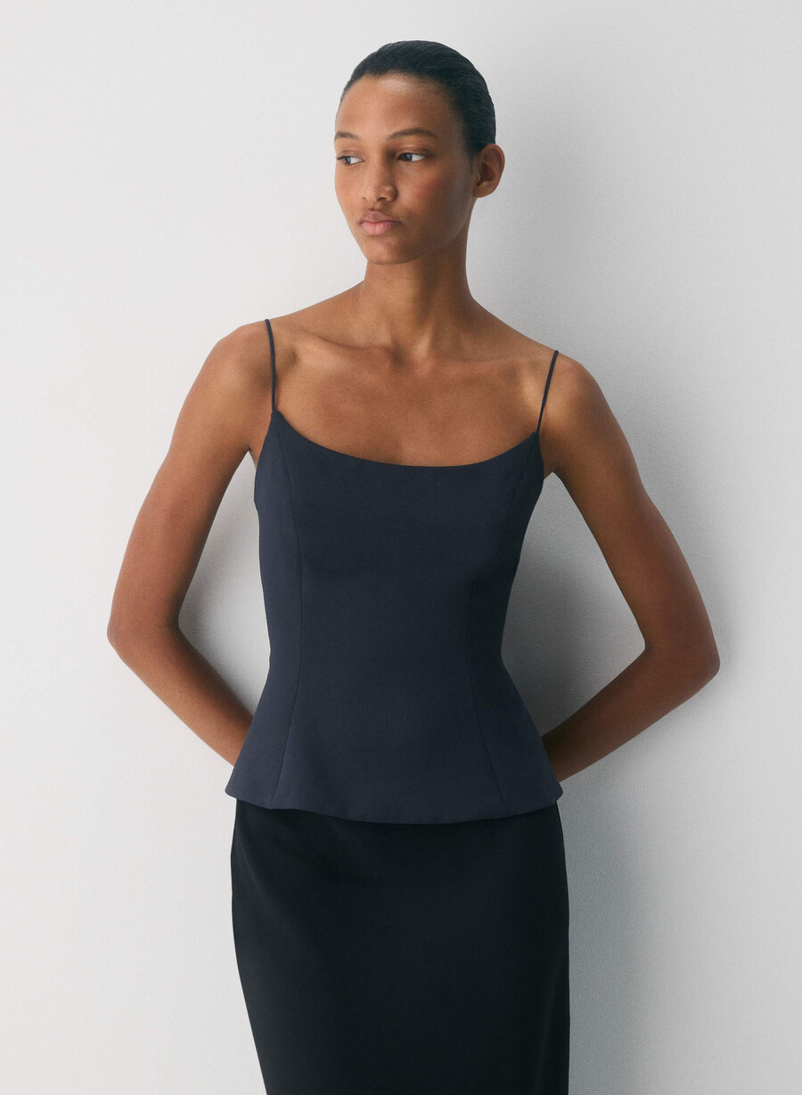 altar-bustier - crepette dark night navy