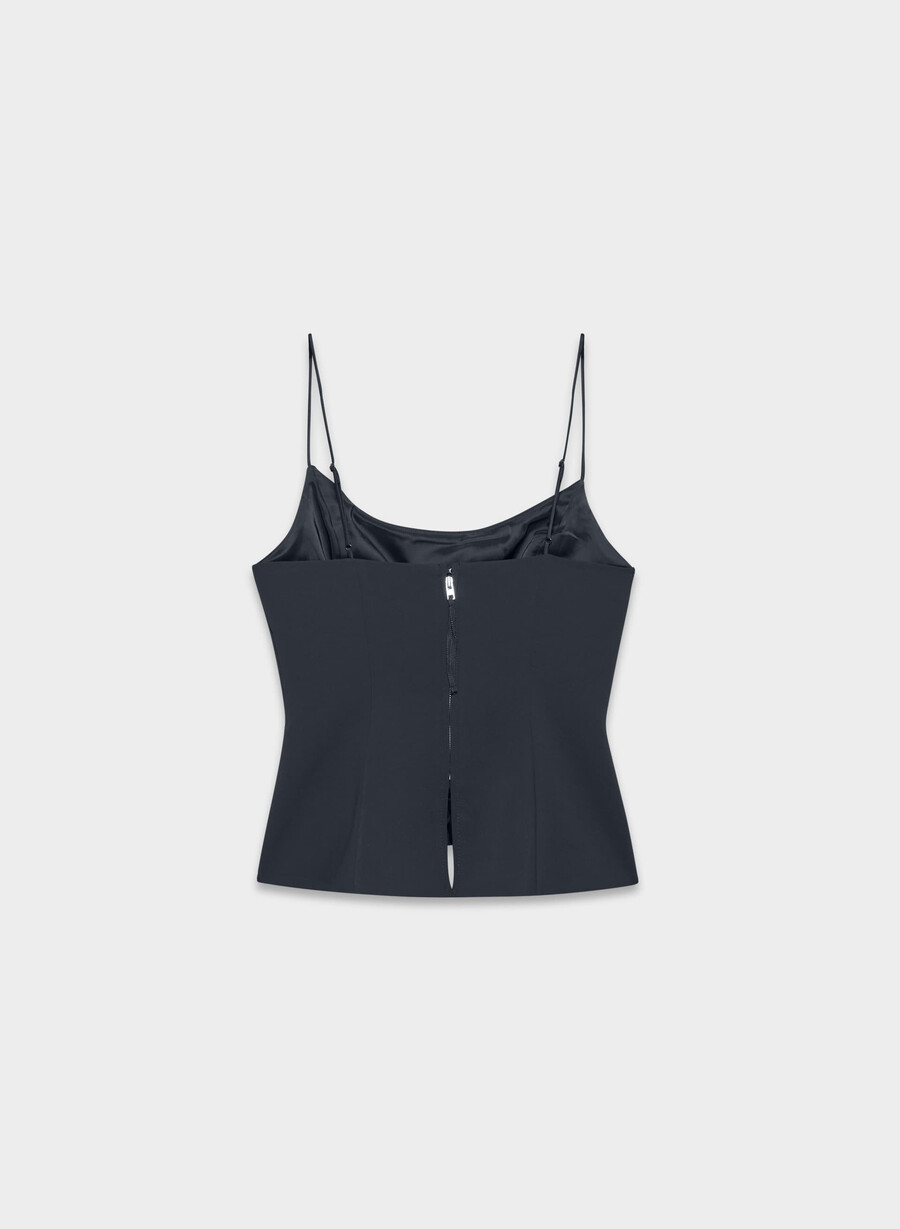 altar-bustier - crepette dark night navy