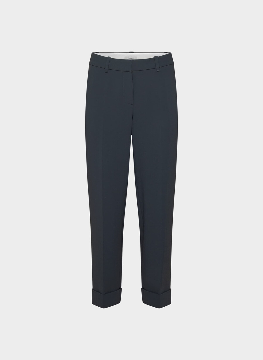spire pant - crepette dunkelblau