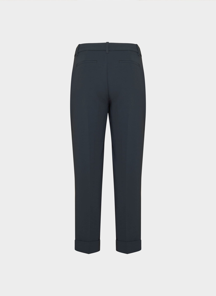 spire pant - crepette dunkelblau