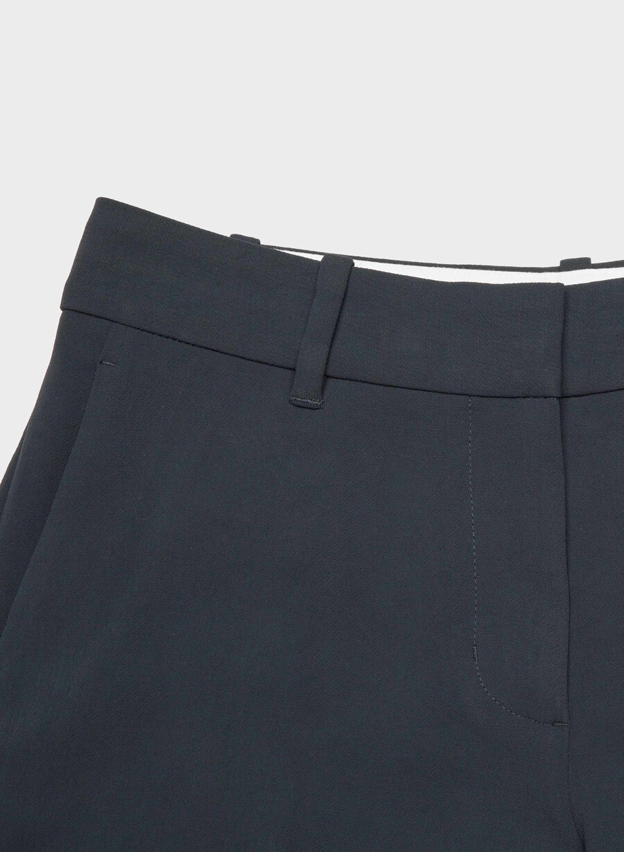 spire pant - crepette dunkelblau