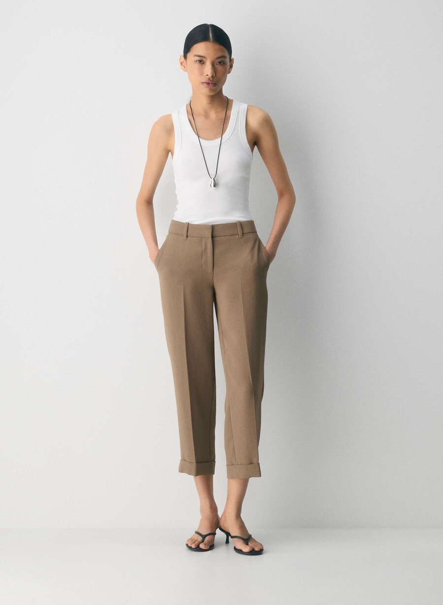 spire hose – crepette folio braun