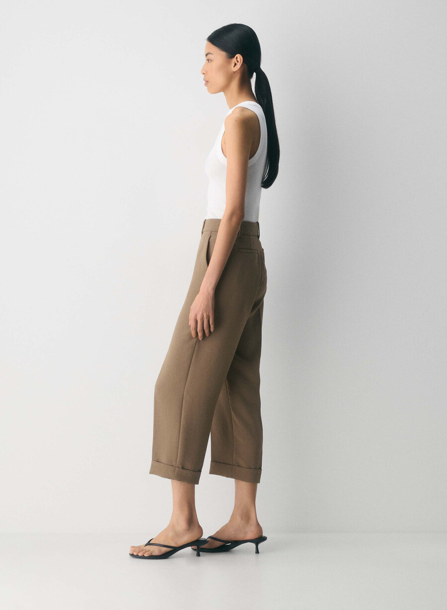 spire hose – crepette folio braun