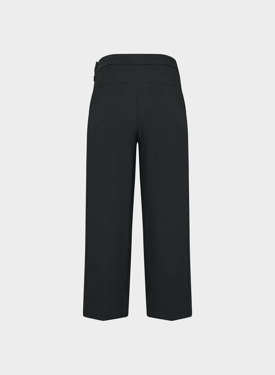 podium hose - crepette schwarz