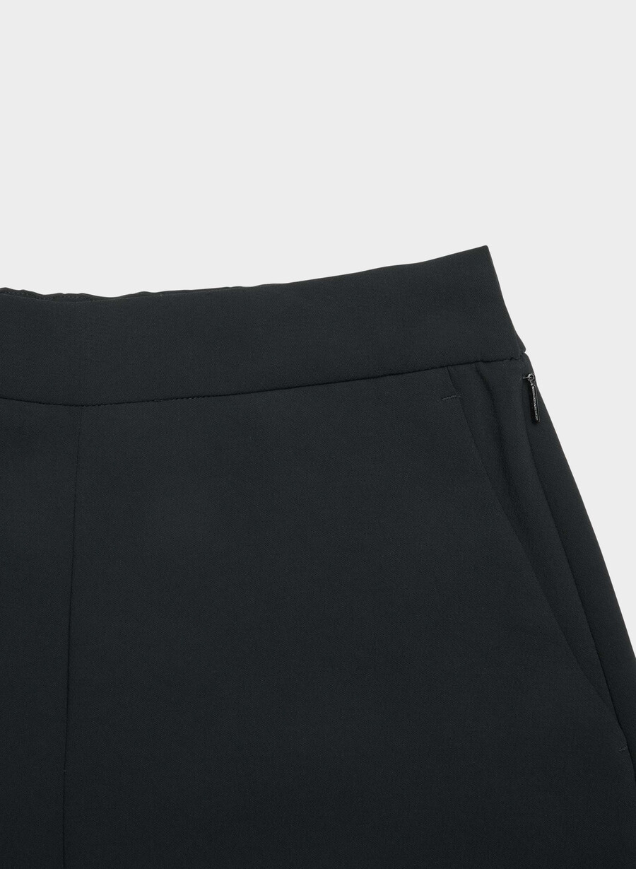podium hose - crepette schwarz