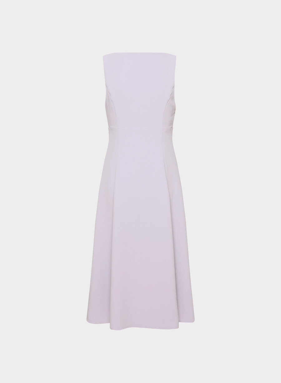 pagodenkleid - crêpe wildblumenlila