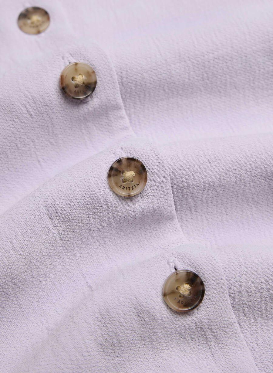 pagodenkleid - crêpe wildblumenlila