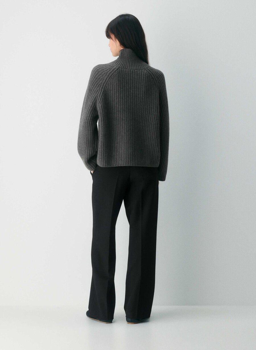 wallen woll-kaschmir-pullover metalle charcoal