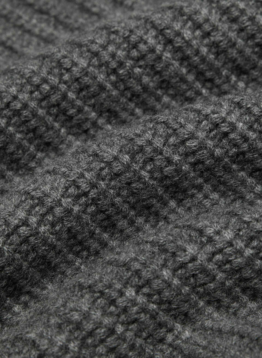 wallen woll-kaschmir-pullover metalle charcoal