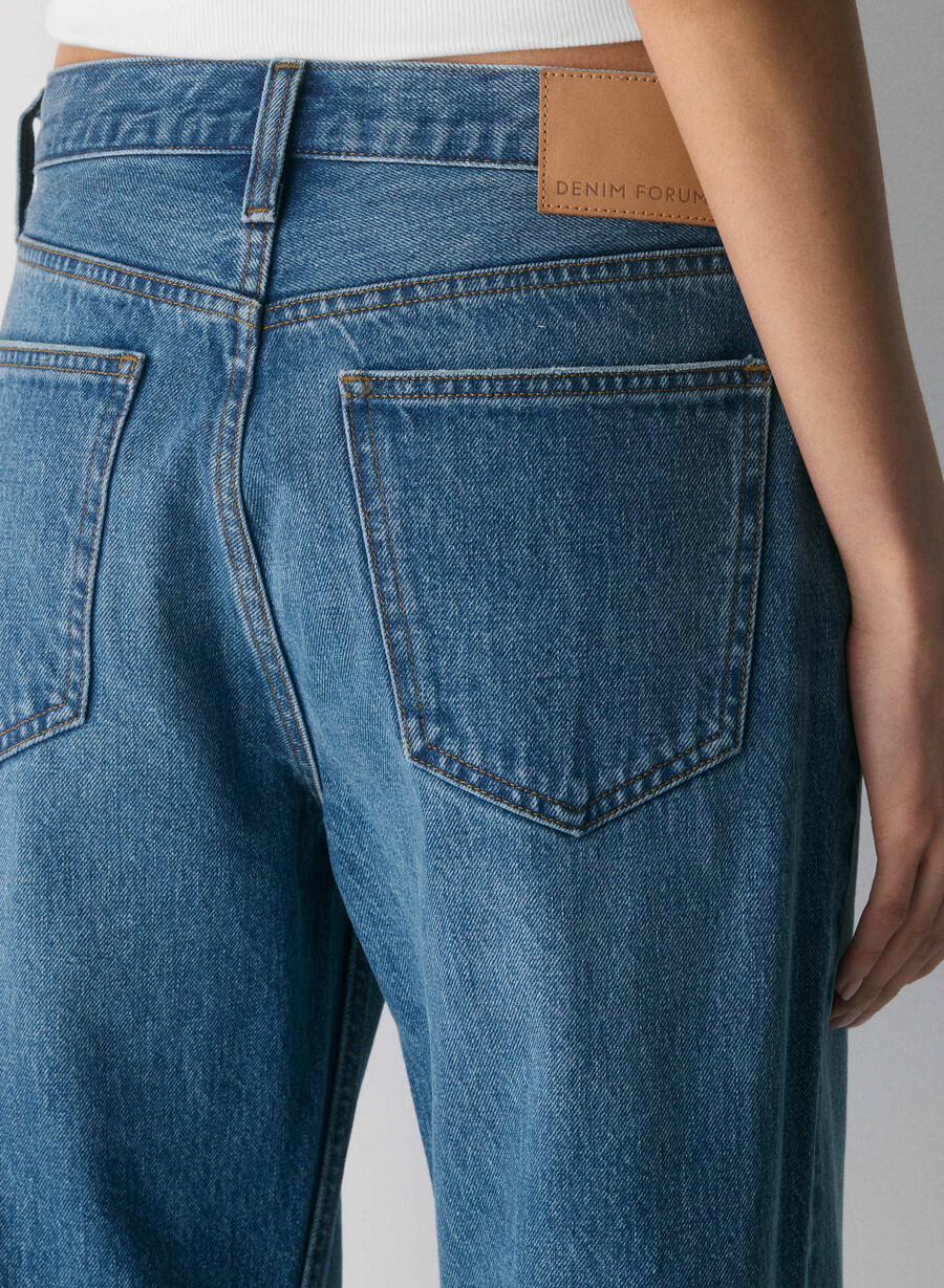 denim forum die 90er vintage lo-rise cuffed jeans 5 yrs kiss n tell bl
