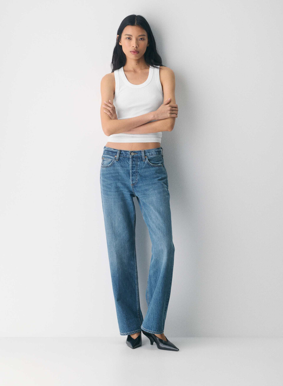denim forum die 90er vintage lo-rise cuffed jeans 5 yrs kiss n tell bl