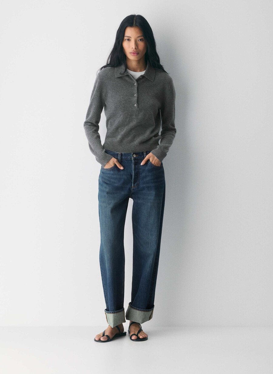 denim forum die 90er vintage lo-rise cuffed jeans be about dark bleu
