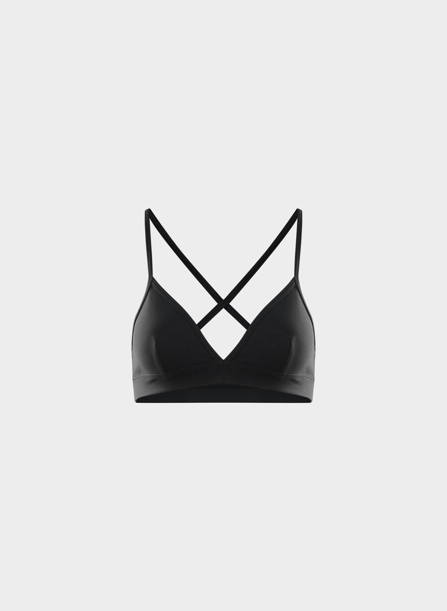 life vibrant bra top schwarz