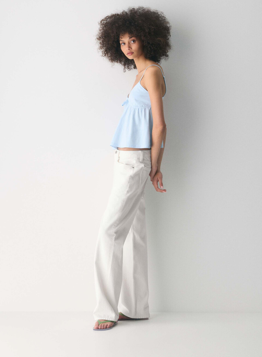 cottonwhisk loulou camisole villa blue