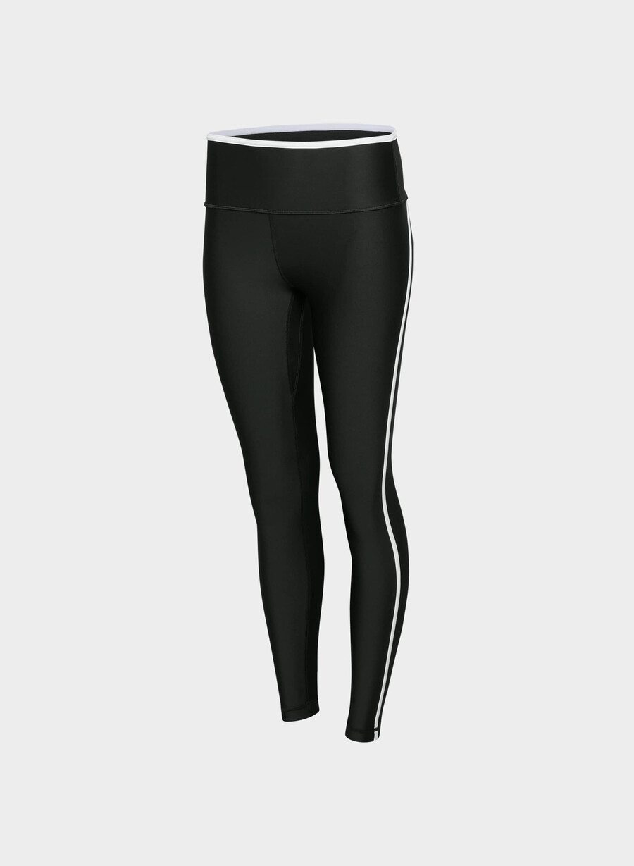 glotone showup hi-rise 26 leggings schwarz hellweiss