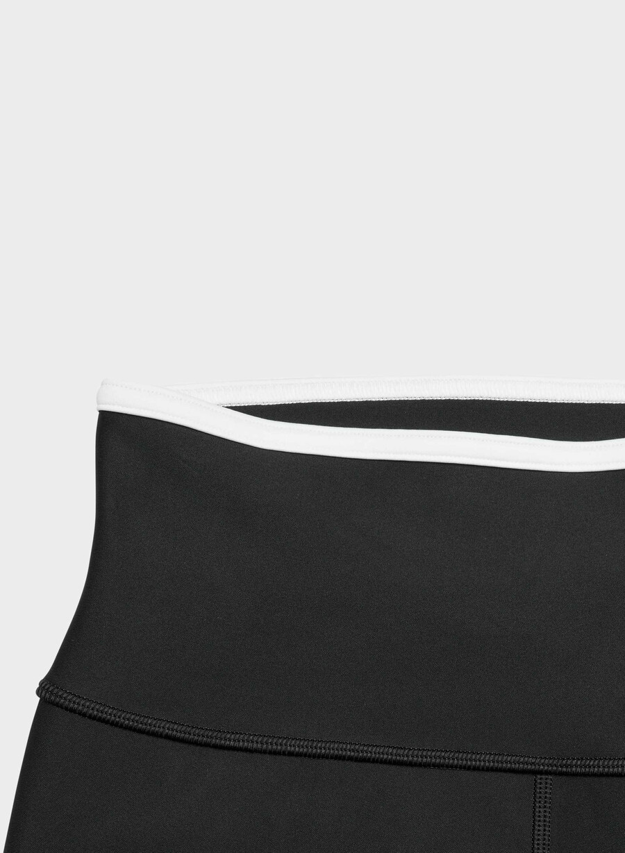 glotone showup hi-rise 26 leggings schwarz hellweiss