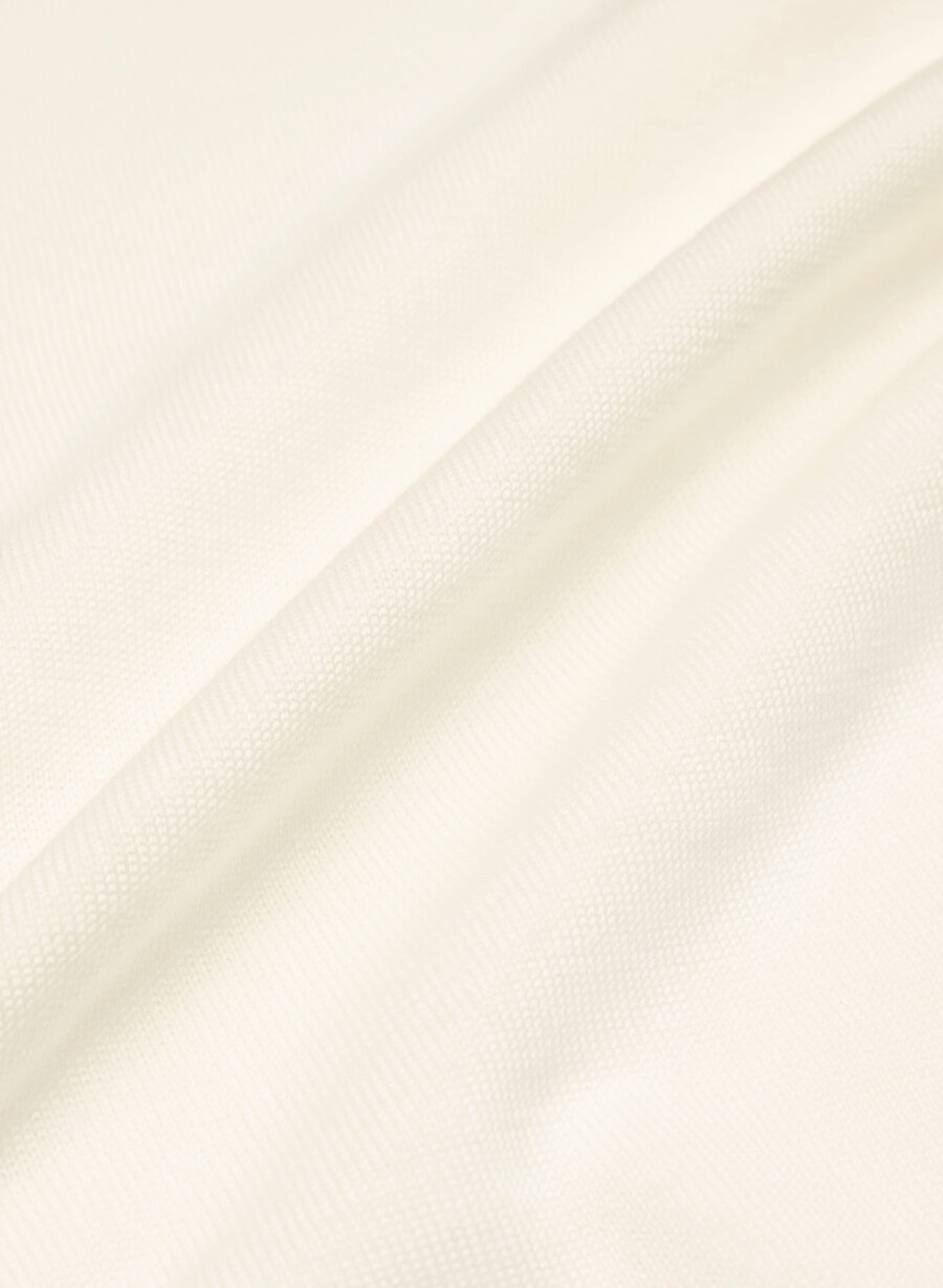 feine merinowoll-strickweste „weide in der farbe lychee white