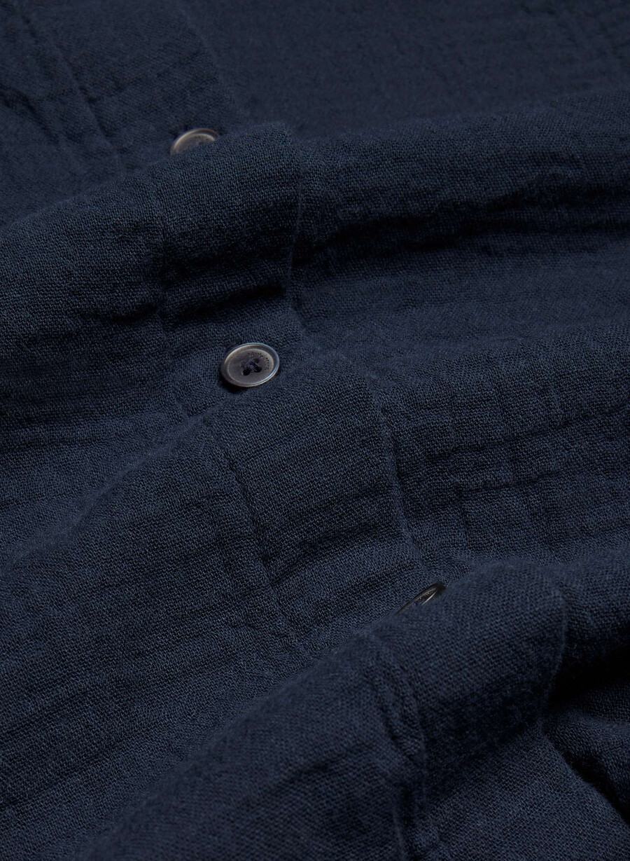 airplush cotton sail cropped shirt admiral