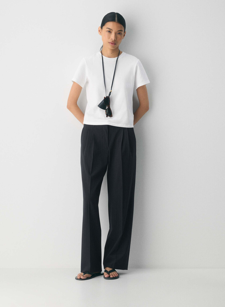 die effortless pant lo-rise - reessential light ls st dk nt nvymt pr
