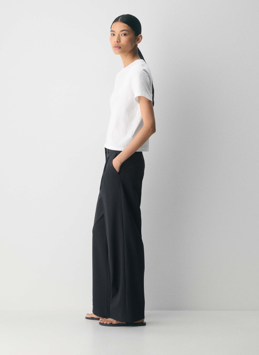 die effortless pant lo-rise - reessential light ls st dk nt nvymt pr