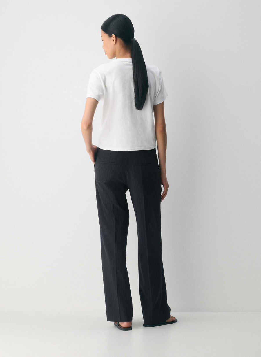 die effortless pant lo-rise - reessential light ls st dk nt nvymt pr