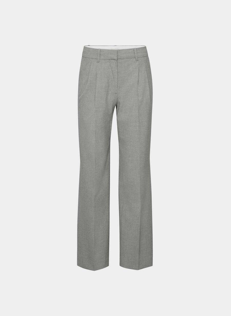 die effortless pant lo-rise - reessential light heather dark grey