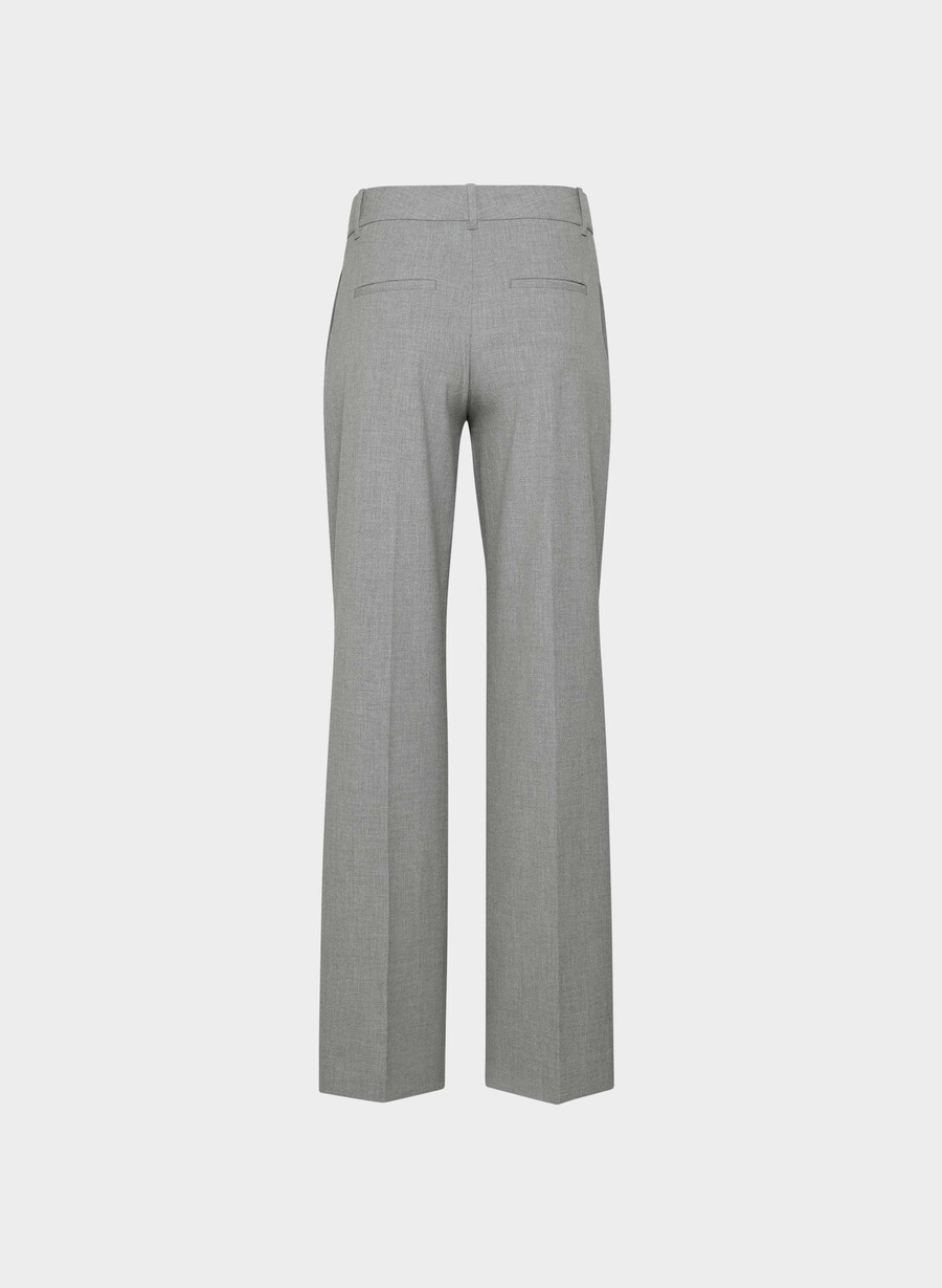 die effortless pant lo-rise - reessential light heather dark grey