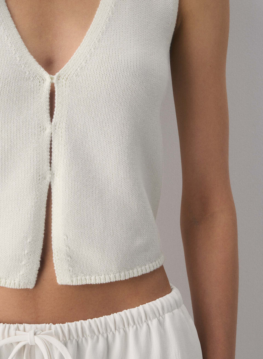 cotton charm baskenweste hellbirke