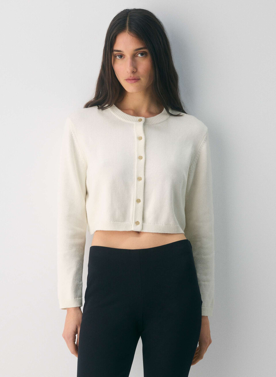cotton charm sicily cardigan hellbirkenfarben