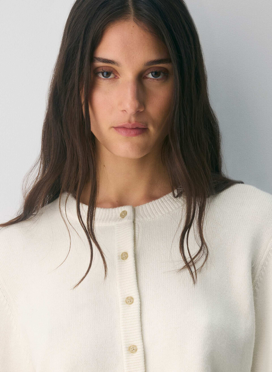 cotton charm sicily cardigan hellbirkenfarben