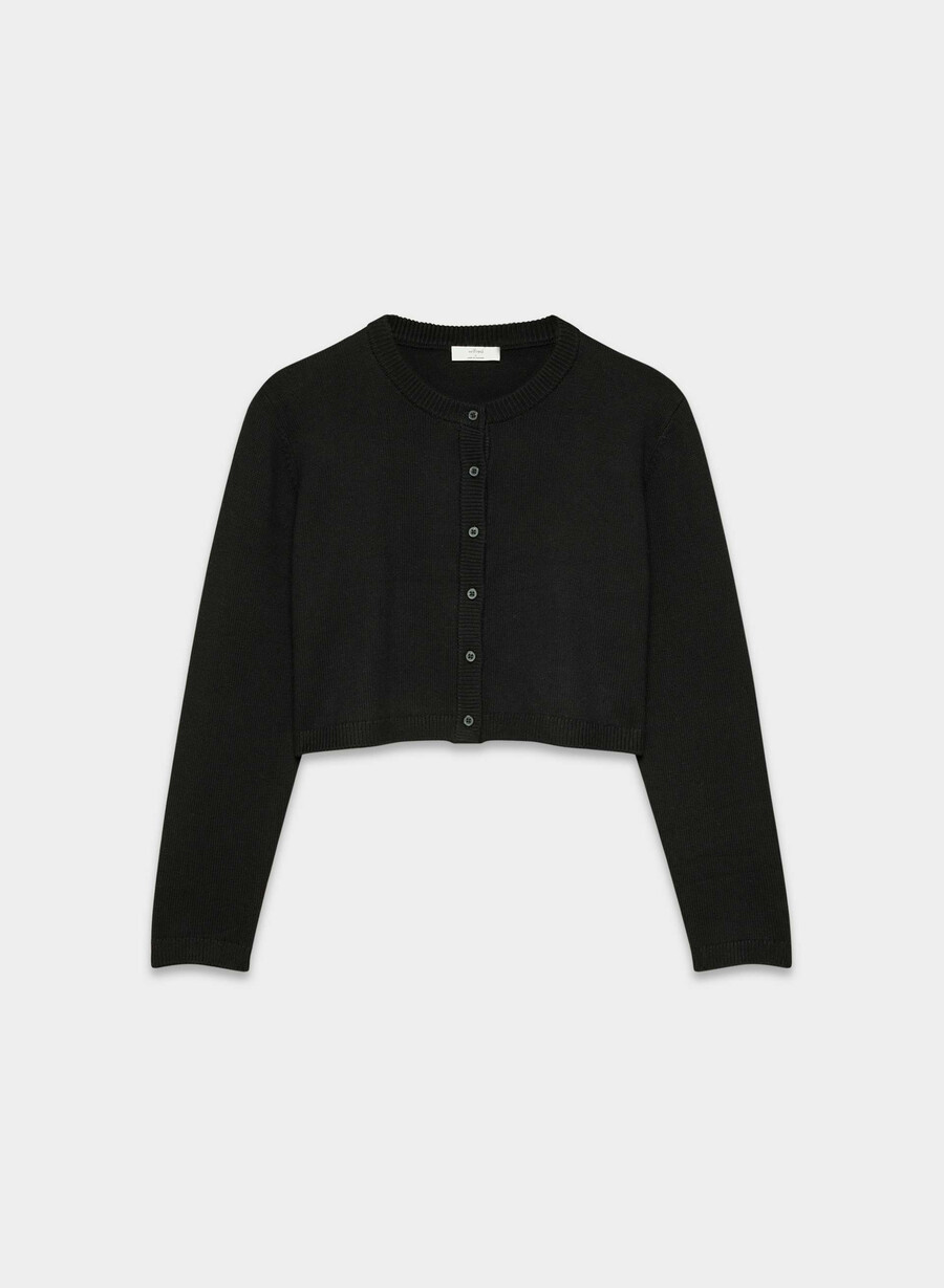 cotton charm sicily cardigan schwarz