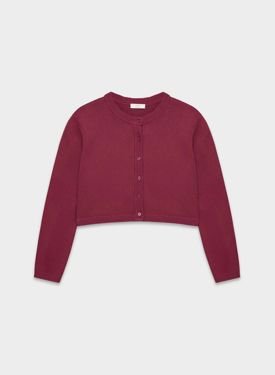 cotton charm sicily cardigan juicy rose